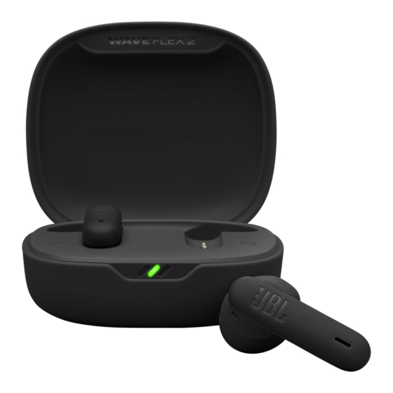 Harman JBL VAWE FLEX 2 Quick Start Manual