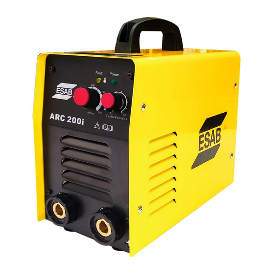 ESAB ARC 200i Instruction Manual