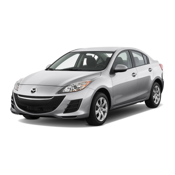 Mazda Automobile Manual