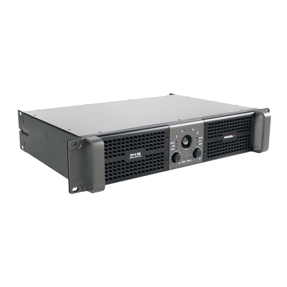 PROEL HP-X series User Manual