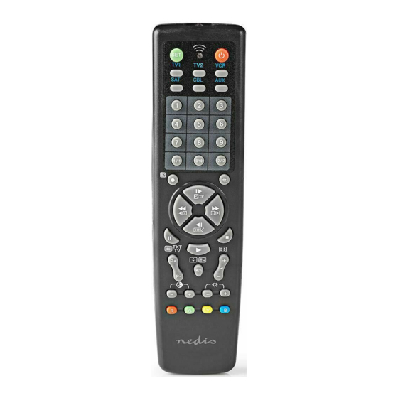 Valueline VLR-RC001 Manual
