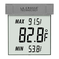 La Crosse WS-1025U Instruction Manual
