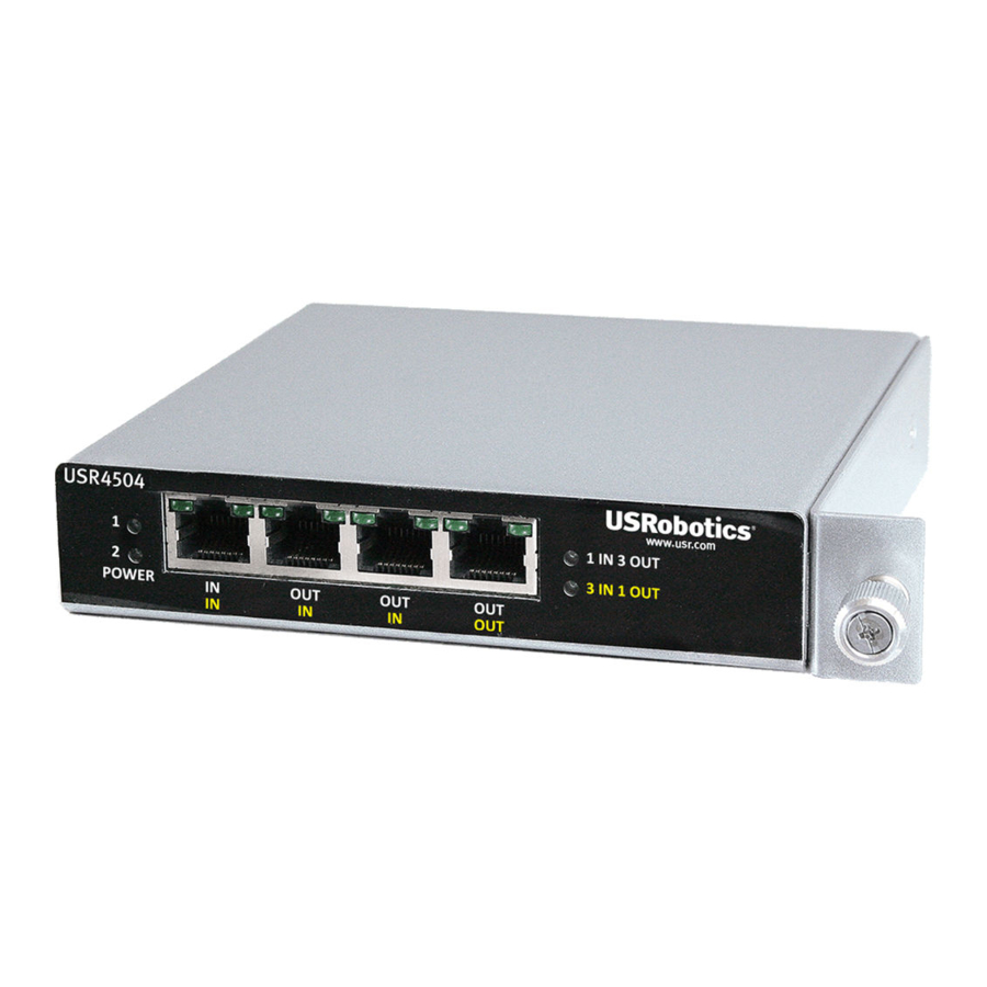 Usr USR4504 Installation Manual
