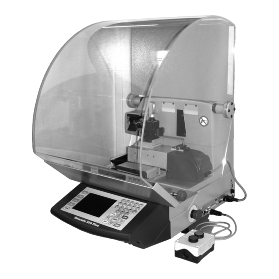 Silca Unocode 399 Plus Operating Manual