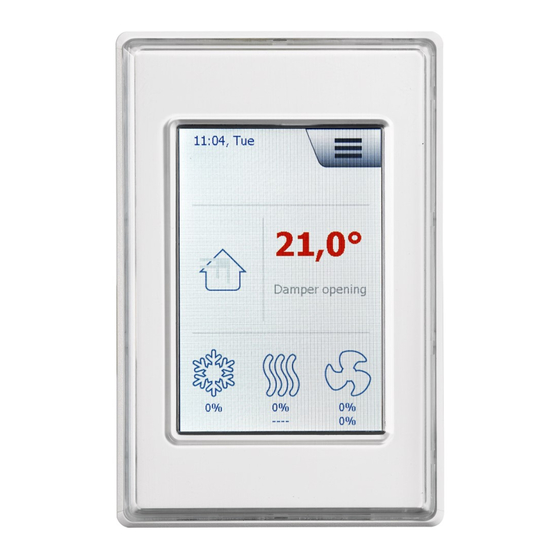 Exhausto EXcon HMI Touch Instructions Manual