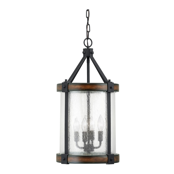 Kichler Lighting PENDANT 34689 Safety Information Manual