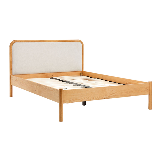 adairs MACKAY QUEEN FULL BED Assembly Instructions Manual