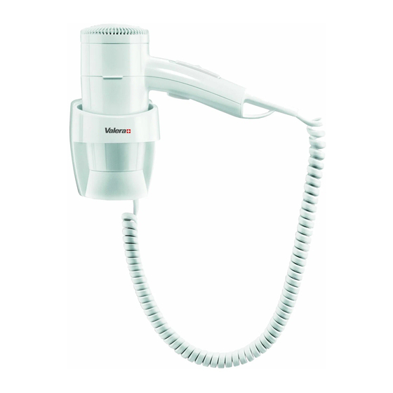 VALERA 554.02 Instructions For Use And Installation