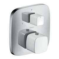 Hans Grohe PuraVida 15775 1 Series Installation Instructions / Warranty
