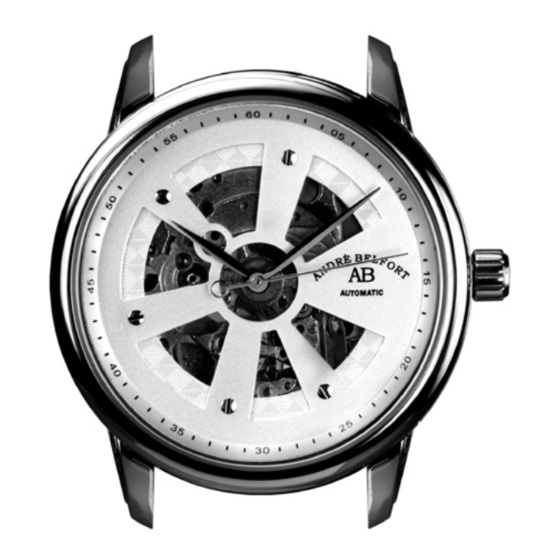 User Manuals: Chronos Manufactures ROUE DU TEMPS Watch