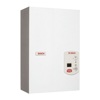 User Manuals: Bosch AquaStar 250SX NG Water Heater