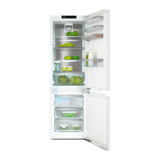Miele KFN 7785 Series Operating Instructions Manual
