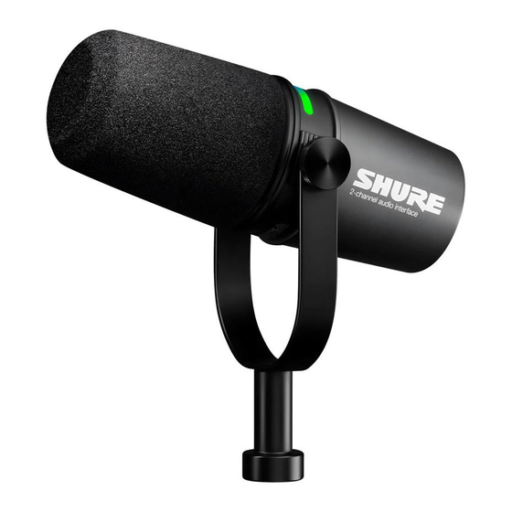Shure MV7i Manuals