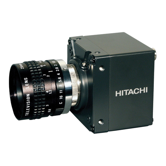 Hitachi KP-FD30 Manuals