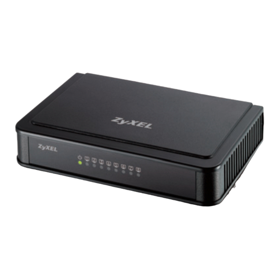 ZyXEL Communications ES-108E User Manual
