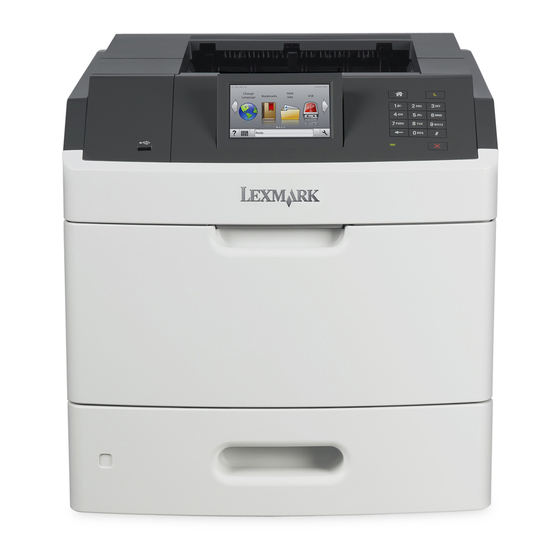 Lexmark M5100 Series User Manual