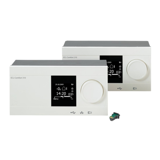Danfoss ECL Comfort 210 Installation Manual