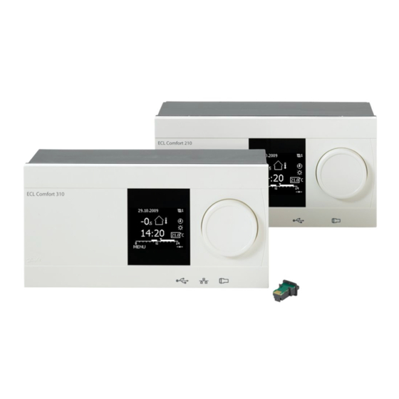 Danfoss ECL Comfort 210 Installation Manual
