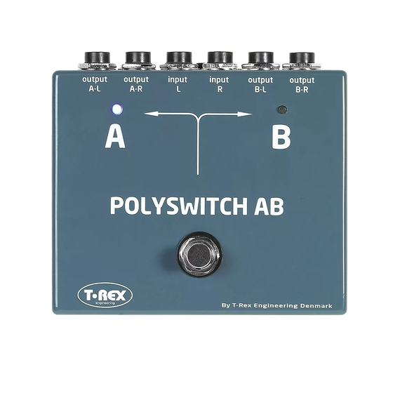 T-Rex PolySwitch User Manual