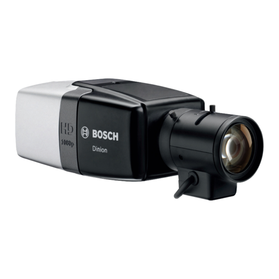 Bosch DINION IP 7000 HD Installation Manual