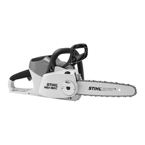 Stihl MSA 160 C Instruction Manual