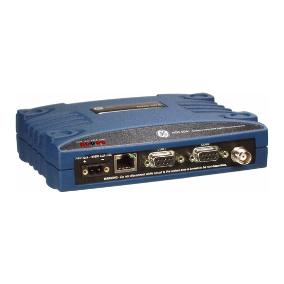 MDS SD2 Managed Radio Manuals