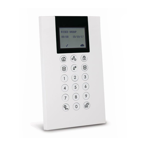 Risco RP432KPP2 Installation And User Manual