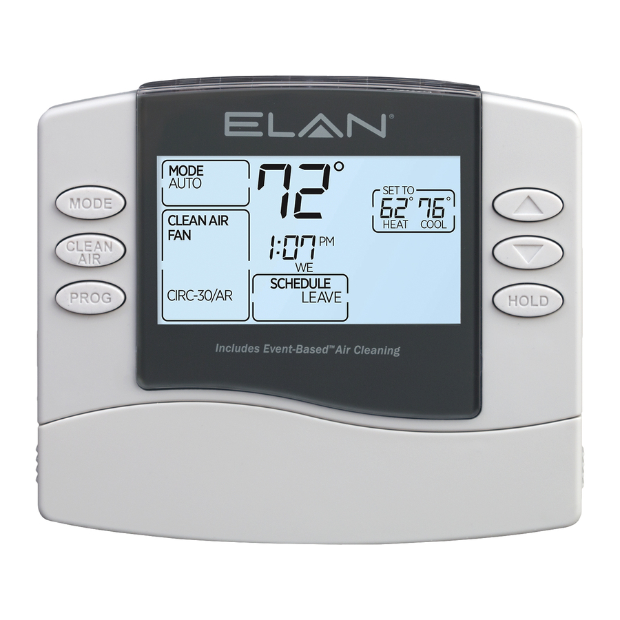 Elan EL-TSTAT-8810 Owner's Manual