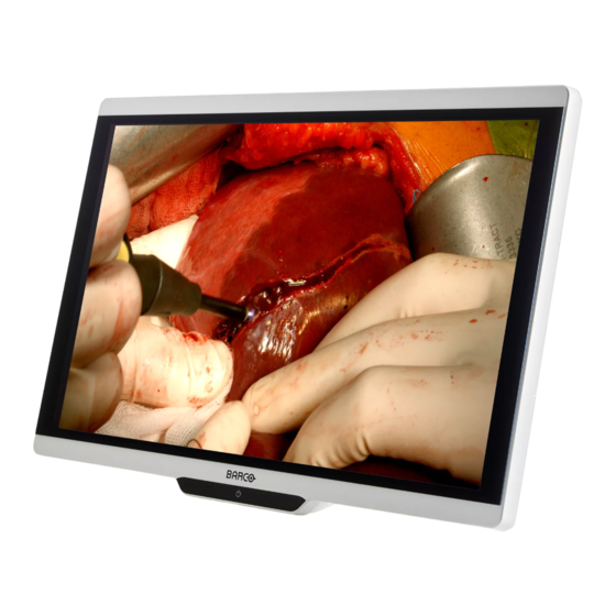 Barco MDSC-8427 User Manual