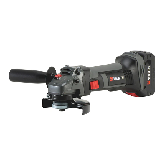 Würth EWS 18-A Manuals