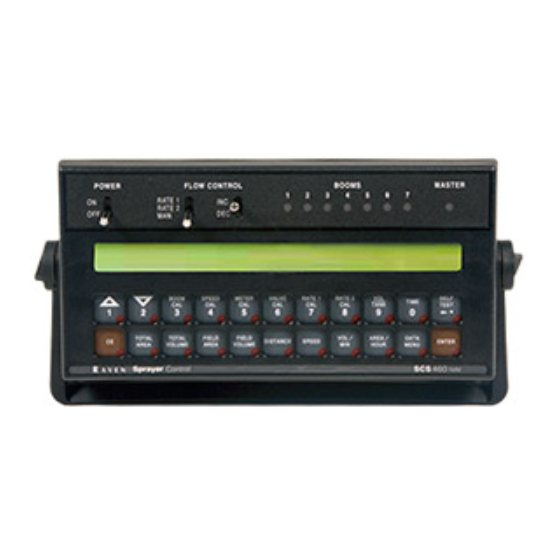 Raven AccuBoom SCS 460 Installation Manual