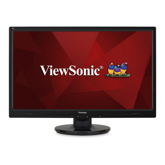 ViewSonic VA2746MH-LED User Manual