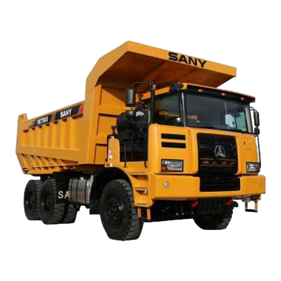 SANYI SKT90S(L-MT) Safety, Operation And Maintenance Manual