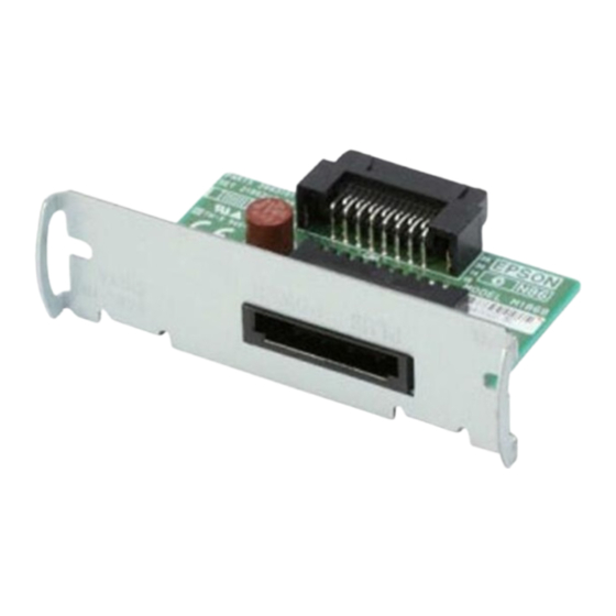 Epson UB-U06 User Manual