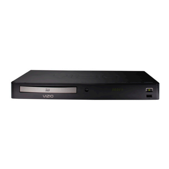 Vizio VBR121 User Manual