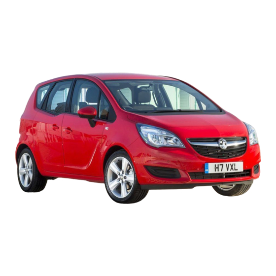 Vauxhall Meriva Infotainment Manual