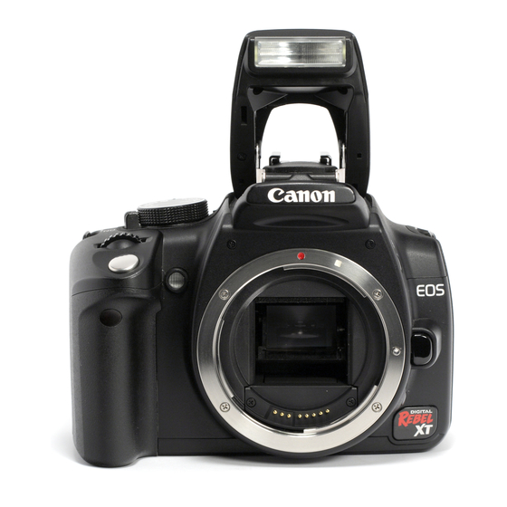 Canon EOS Rebel XT Instruction Manual