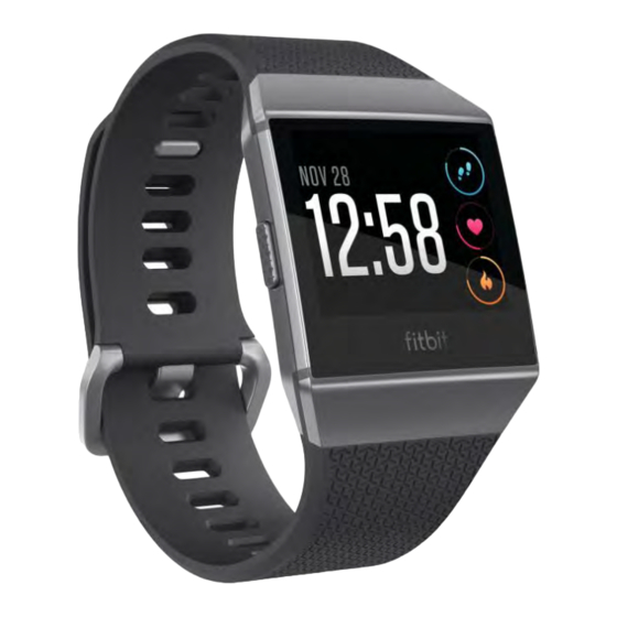 Fitbit Zip Ionic User Manual