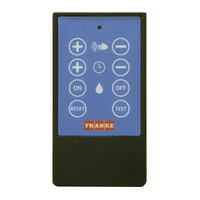 Franke ZAQUA091 Installation And Operating Instructions Manual