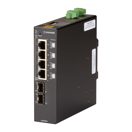 Black Box LIE402A User Manual