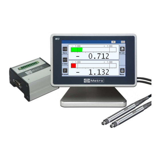 Metro DataVac M3 User Manual