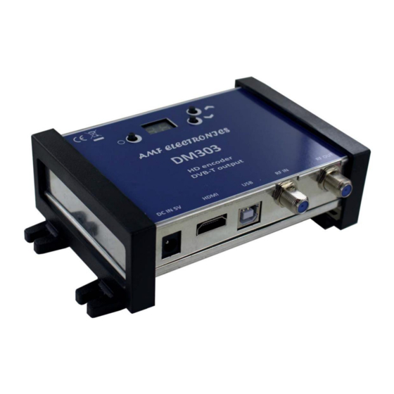 AMF ELECTRONICS DM303 User Manual