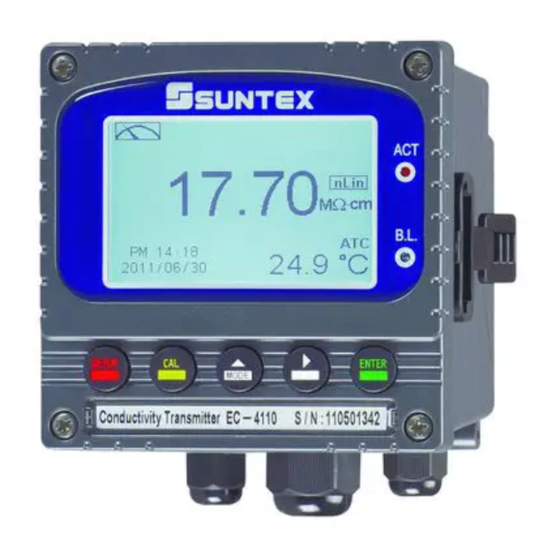 Suntex EC-4110 Operation Manual
