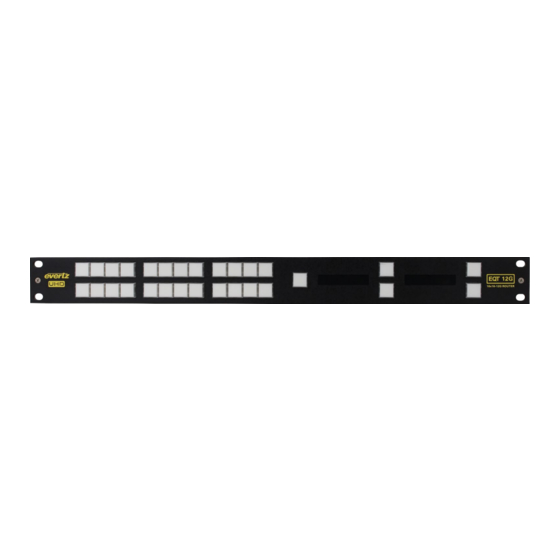 evertz EQT-1616-3G-C Manuals