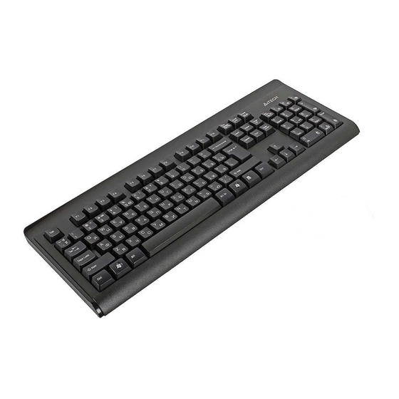 A4Tech GK-8A User Manual
