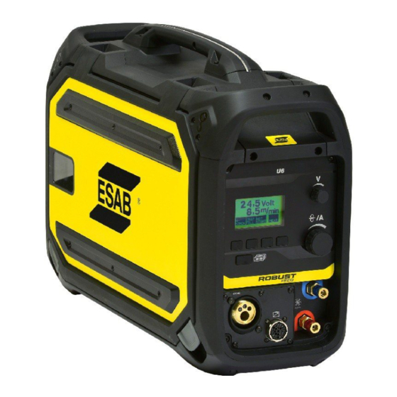 ESAB Aristo RobustFeed U6 Manuals