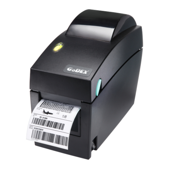 Godex DT Series User Manual