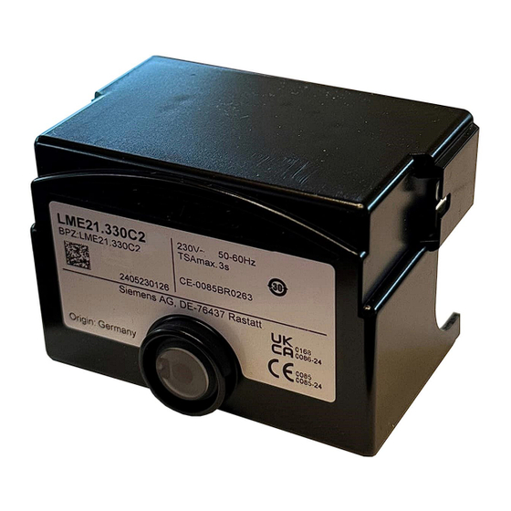 Siemens LME1 Series Manual
