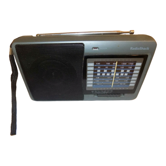 Radio Shack 12-756 Owner's Manual