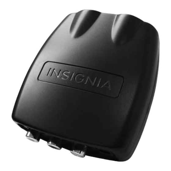 Insignia NS-HZ330 Quick Setup Manual